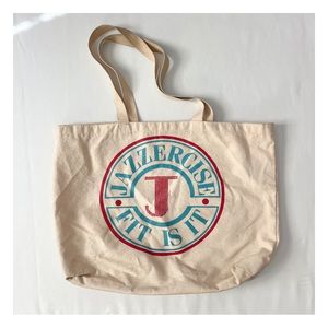 Vintage 80s Jazzercise Tote